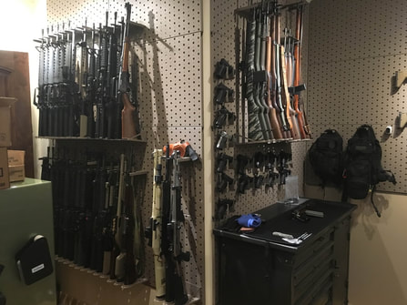 Gun Room Gun Closet and Gun Storage Examples